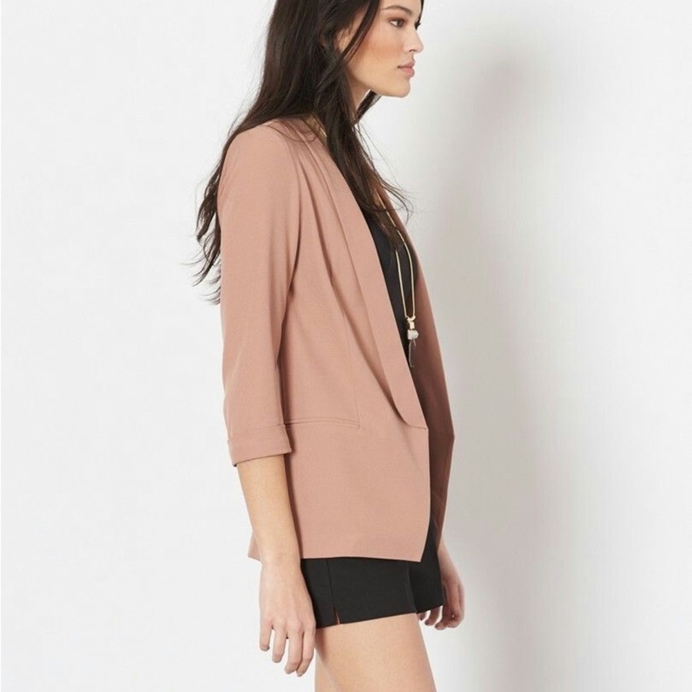 Dynamite Dusty Pink Blazer